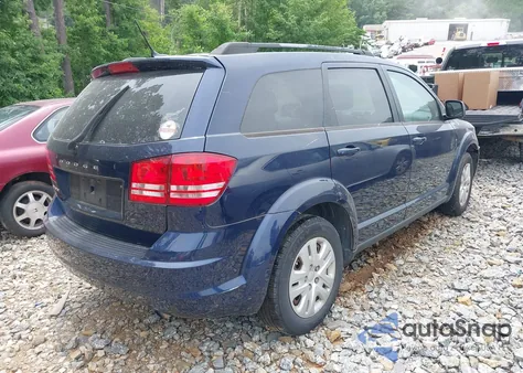 2017 Dodge Journey Se from USA, damaged, VIN 3C4PDCAB7HT691501